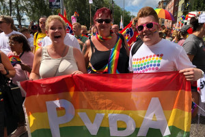 PvdA Roze Netwerk bij EuroPride 2018 Stockholm